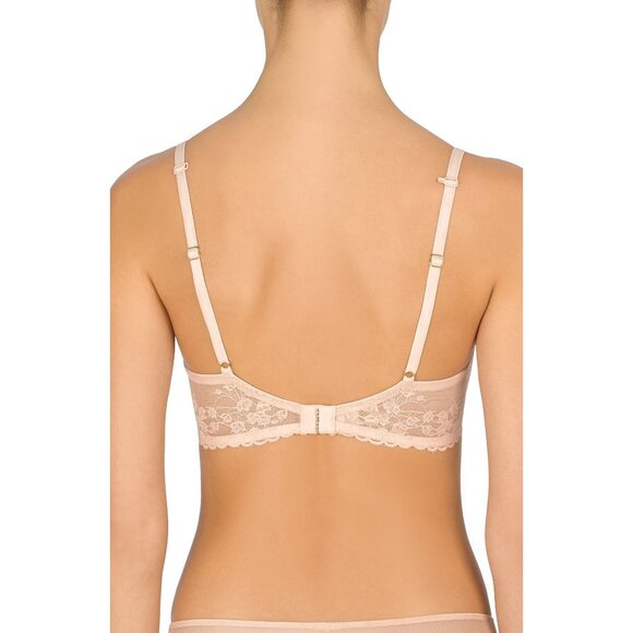 🆕NATORI Cherry Blossom Convertible Push-Up T-Shirt Bra Cameo Rose 36D #727191 - Picture 2 of 11